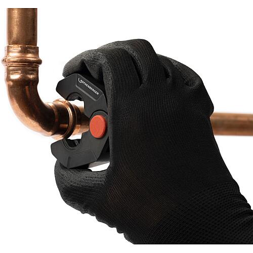 Boucle de sertissage TH, orientable à 180°. Anwendung 5