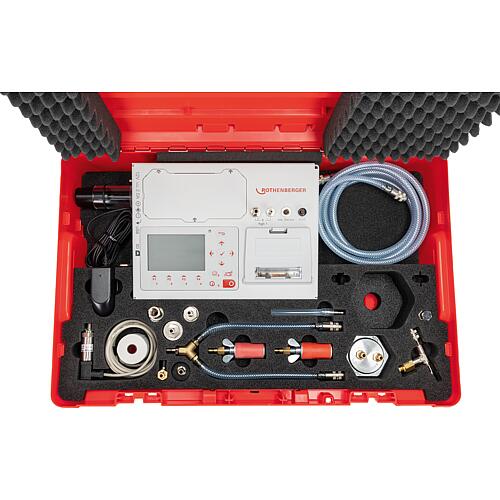 Manomètre et débitmètre de fuites numérique Rotest GW Professional Anwendung 1
