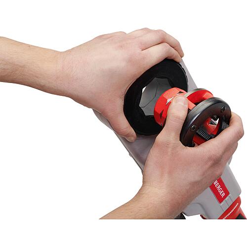 Machine à fileter sans fil Supertronic 2000 E, 18 V système de batterie CAS appareil de base Anwendung 1