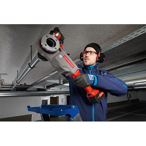 Machine à fileter sans fil Supertronic 2000 E, 18 V système de batterie CAS appareil de base Anwendung 3