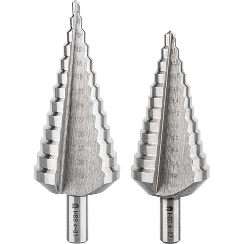 Kit de forets étagés HSS, 2 pièces Standard 1