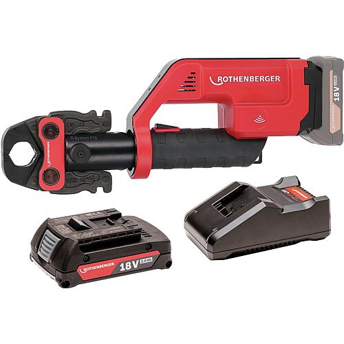 Sertisseuse AKKU Compact III, pour Mâchoires de sertissage Compact, système de batterie 18V AMP et Bluetooth