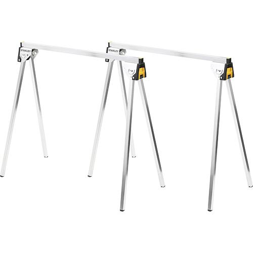 Kit Tréteaux STANLEY en métal, pliable, jusqu'à 450 kg, 2 pièces Standard 1