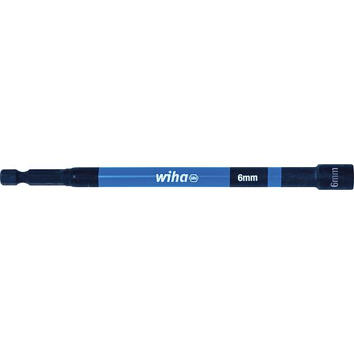 Kit de Clés à pipe Wiha 1/4", 6 pièces magnétiques, 150 mm, code couleur Anwendung 13