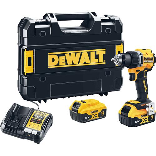 Perceuses-visseuses sans fil DeWALT DCD794P2T-QW 18V avec 2x 5,0 Ah Batteries + Chargeurs