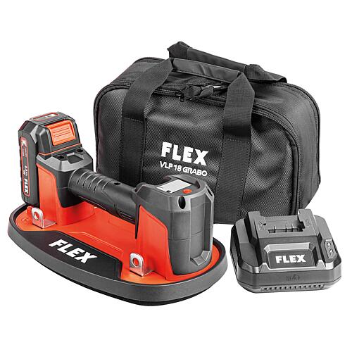 Akku-Vakuumheber FLEX 18 V VLP Grabo mit 1 x 2,5 Ah Akku und Ladegerät Standard 1