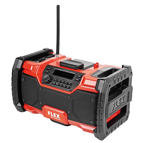 Akku-Baustellenradio FLEX RD 12/18/230 CEE 230V Netz oder 12/18 V ohne Akkus und Ladegerät Standard 1