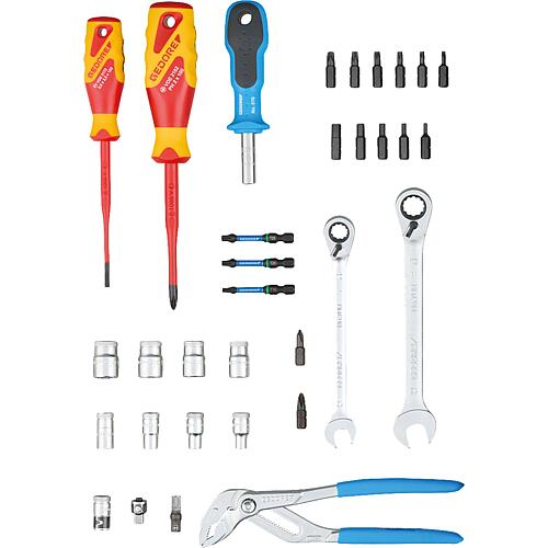 Kit de service et de maintenance GEDORE, 33 pièces Anwendung 1