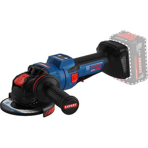 Akku-Winkelschleifer BOSCH EXPERT EXWX18V-15PS, 18 V 
ohne Akkus und Ladegerät Standard 1