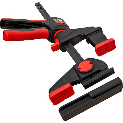 Einhand-Tischzwinge Bessey 150x60mm EZR360 mit 2-Komponenten Kunststoffgriff VPE: 2 Stück Anwendung 2