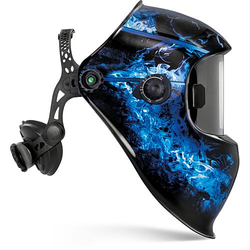 Casque de soudage GYS PROMAX BLUEWATER 3/5-13 G TRUE COLOR Anwendung 1