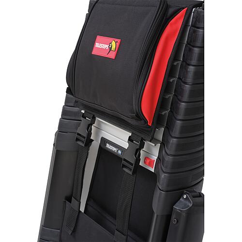 Sac à dos de transport BACKPACK pour échelle télescopique et outillage Anwendung 2