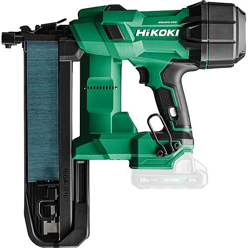 Agrafeuse sans fil Hikoki N1808DA, 18 V, sans batteries ni chargeur