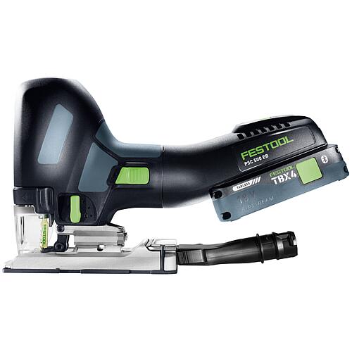 Scie sauteuse sans fil Festool 18 V PSC 500 EB-Basic, sans batteries ni chargeur