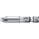Embouts Phillips wiha 7041Z Professional à emmanchement 1/4", longs, PH3 x 50 mm