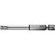Embout à tête sphérique Torx® wiha 7045BE Professional avec entraînement 1/4", long, T20 x 50 mm