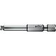 Embout à tête sphérique à six pans creux wiha 7047ZR MagicRing®, avec fonction de retenue, long, SW 4,0 x 50 mm