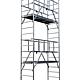 Échafaudage en alu pliant ProTec XS, hauteur de travail env. 3,70 m