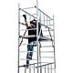 Échafaudage en alu pliant ProTec XS, hauteur de travail env. 3,70 m