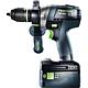 Perceuse-visseuse sans fil Festool 18 V TDC 18/4 5,0/4,0 I-Plus QUADRIVE avec 1x batterie 4 Ah et 1x batterie 5 Ah et chargeur ave