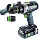 Perceuse-visseuse sans fil Festool 18 V TDC 18/4 5,0/4,0 I-Plus QUADRIVE avec 1x batterie 4 Ah et 1x batterie 5 Ah et chargeur ave
