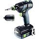 Perceuses-visseuses sans fil Festool TXS 18 C 3,0-Plus, 18 V avec 2x Batteries + chargeurs 3,0 Ah