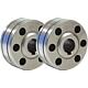 2 galets guide-fil - type B - Ø 1,0/1,2 mm - acier/inox