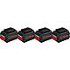 Kit de batteries 18 V, 4 x 5,5 Ah Batteries ProCORE avec mallette de transport