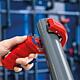 Rohrabschneider KNIPEX® DPT50 für Kunststoff-Abflussrohre ø 32-50 mm Anwendung 3