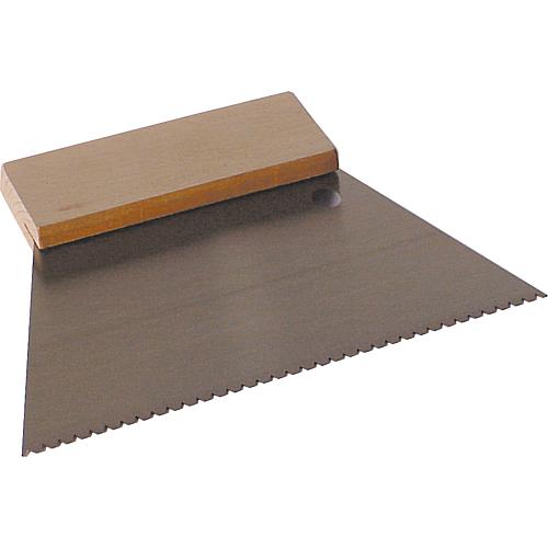 Peigne à colle Anwendung 1