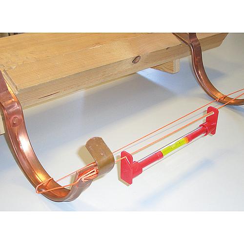Niveau à bulle pour corde de gouttière