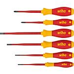 Kit de tournevis "slimFix" (isolation fine) 6 pièces