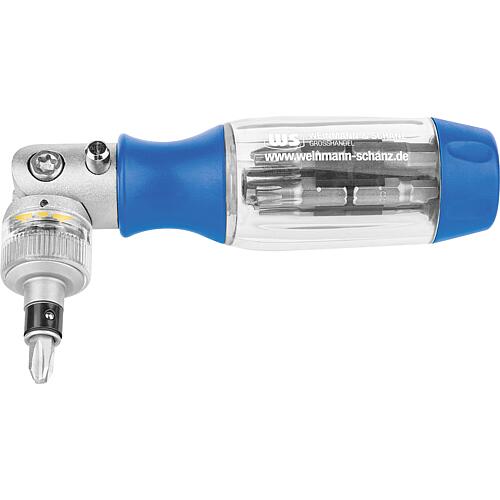 WS Tournevis à cliquet à chargeur, 1/4", 14 pièces Anwendung 3
