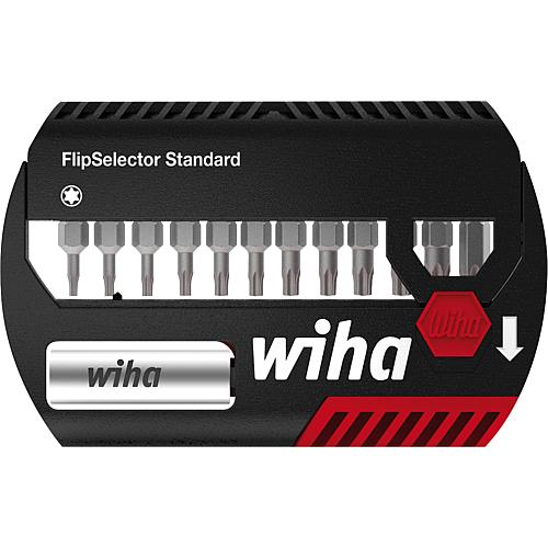 Kit embout de vissage Wiha FlipSelector Torx®, 13 pièces Standard 1