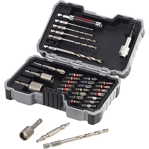 Kit de forets pour métal et embouts, 35 pièces Standard 1