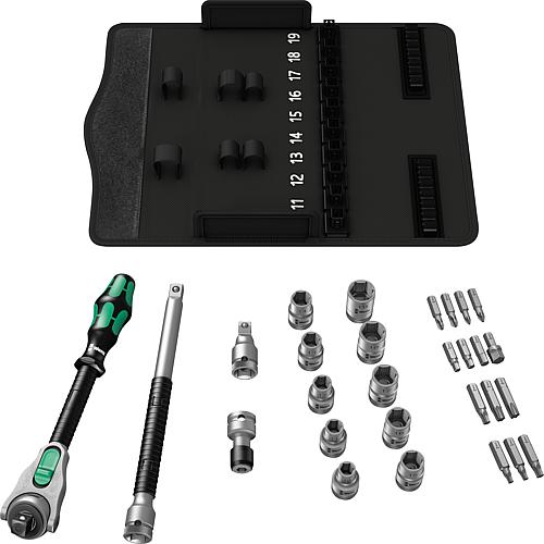 Kit clés à cliquet Zyklop 12,7 mm (1/2"), 28 pièces Anwendung 2