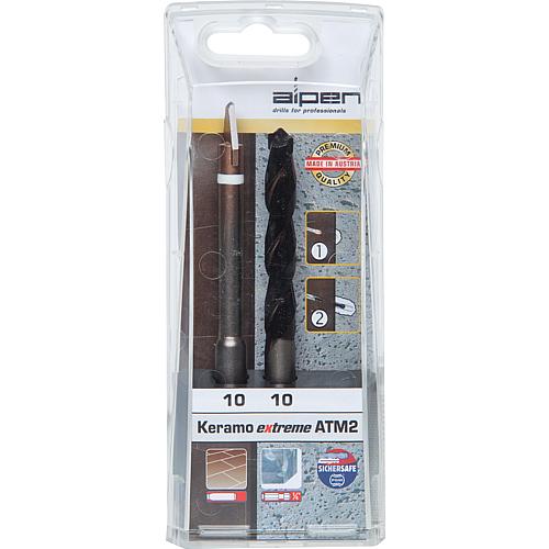 Foret carrelage+béton Alpen Keramo extreme kit 10,0 mm