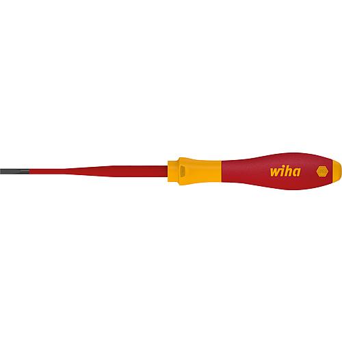 Tournevis VDE à fente 3201 SoftFinish® electricslimFix, avec lame à diamètre réduit Standard 1