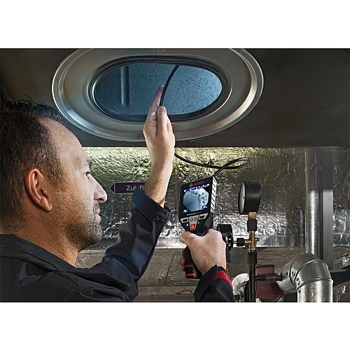 Caméra d'inspection sans fil Bosch GIC 120C, 12 V + fonctionnement sur batterie Anwendung 2