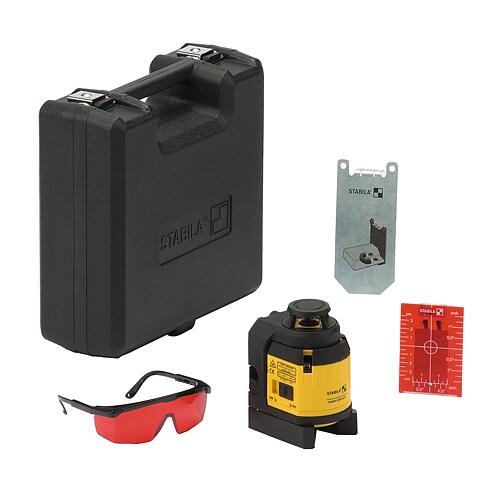 Kit laser multilignes LAX 400, rouge avec mallette de transport Standard 1