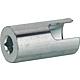 Aide pour visser - vanne d'angle avec insert 1/2"