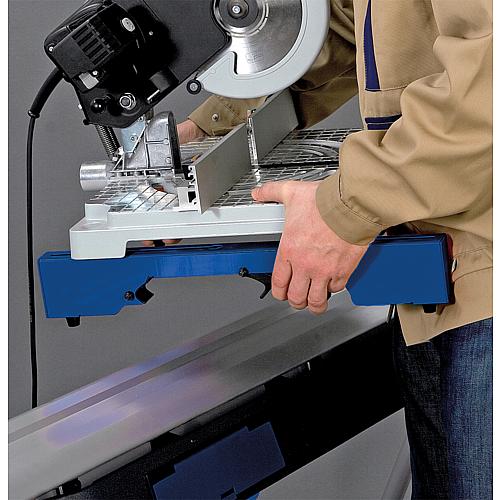 Établi universel et servante à rouleaux  HOLZKRAFT UWT 3200 avec système de serrage rapide Anwendung 10