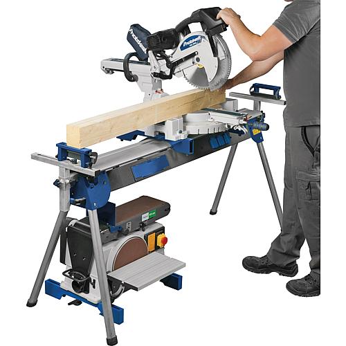 Établi universel et servante à rouleaux  HOLZKRAFT UWT 3200 avec système de serrage rapide Anwendung 11