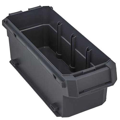 Box plastique SR-BOXX 04-8 M anthracite, 347,8x140,7x128 mm Sortimo