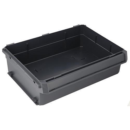 Box plastique SR-BOXX 24-8 XL anthracite, 347,8x444,7x128 mm Sortimo