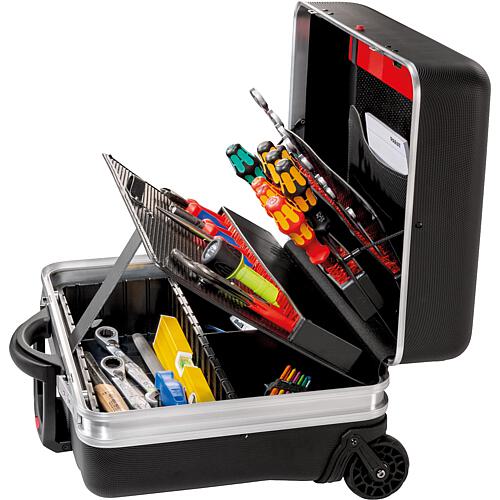 Mallette à outils Classic KingSize Roll neo TSA CP-7 490 x 460 x 270 mm Anwendung 7