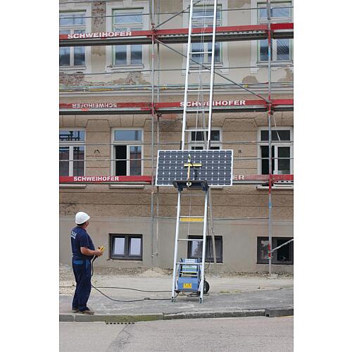 Kit monte-charge Lift 250 avec plateau solaire Anwendung 3