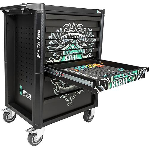 Servante d'atelier Tool Rebel, 94 pièces Anwendung 4