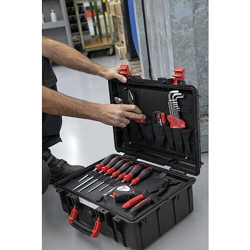 Mallette à outils Basic-Set L mécanicien, 35 pièces Anwendung 1