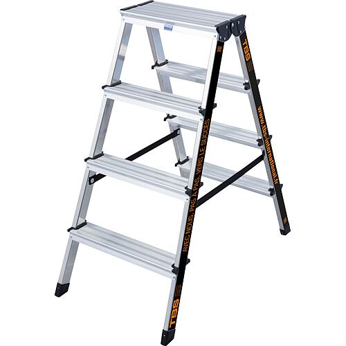 Échelle double TBS-France 2 x 4 marches Standard 1
